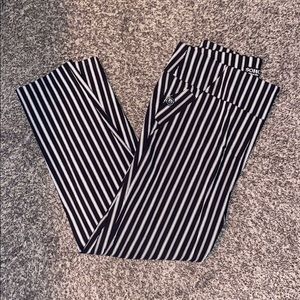 Black and White Stripped Pant